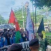 Mahasiswa Geruduk Gedung DPRD Kabupaten Tangerang Tolak UU Cipta kerja
