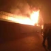 Enam Unit Mobil Pemadam Kebakaran Di Terjunkan Untuk Memadamkan Api Di Gudang Biji Plastik