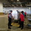 Sampaikan Imbauan Kamtibmas, Polsubsektor Terminal 3 Sambangi Area Make Up 