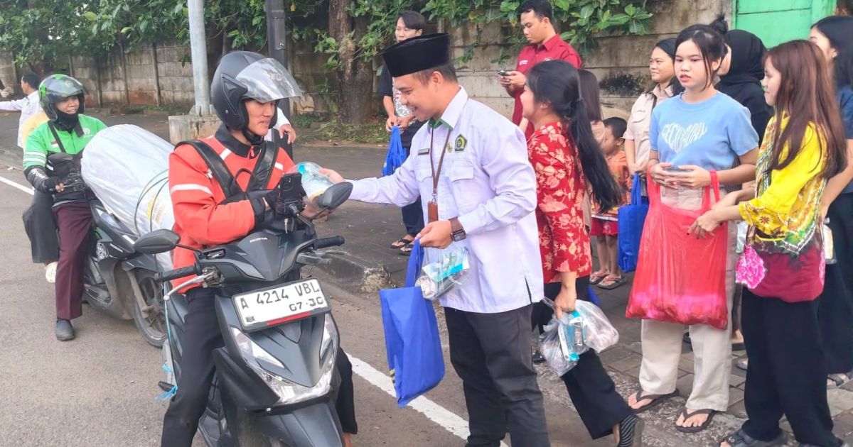 STABN Sriwijaya Tangerang Tebar 700 Takjil di Bulan Ramadan, Perkuat Toleransi dan Kebersamaan