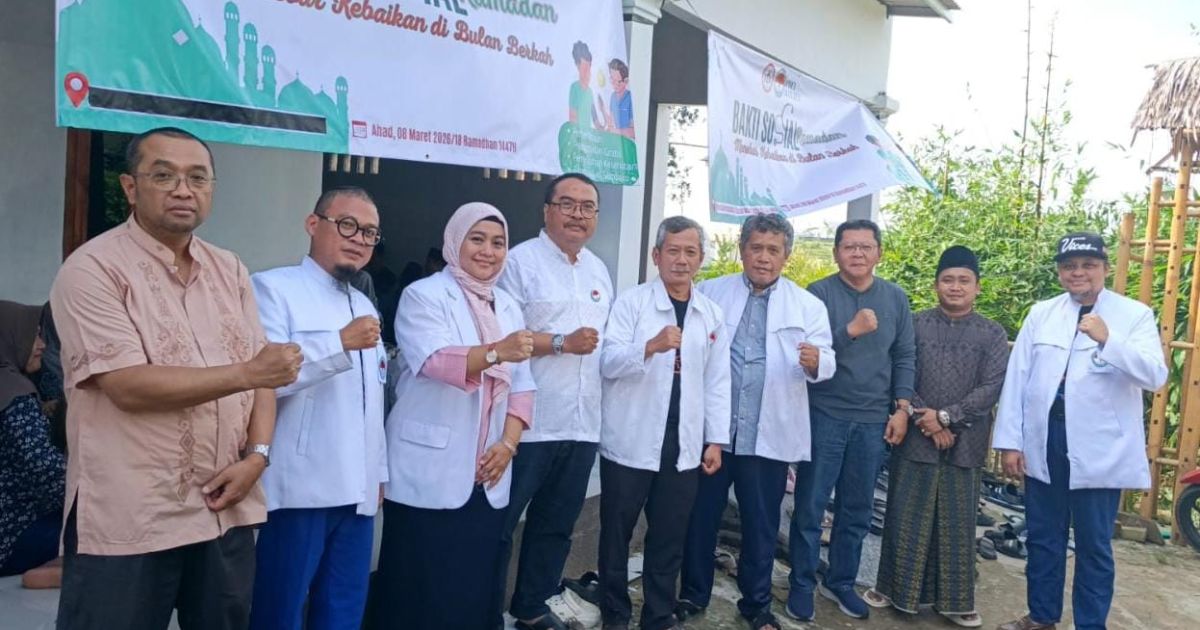 PDUI Banten Bagikan Sembako dan Layanan Kesehatan Gratis untuk Warga Cisoka