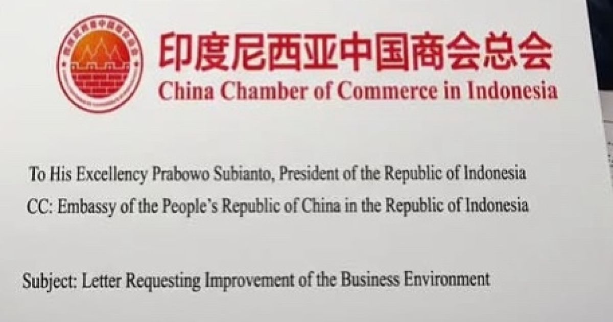 Pemerintah Tegaskan Indonesia Tetap Ramah Investasi, Surat Pengusaha China Dinilai Masukan untuk Perbaikan Iklim Usaha