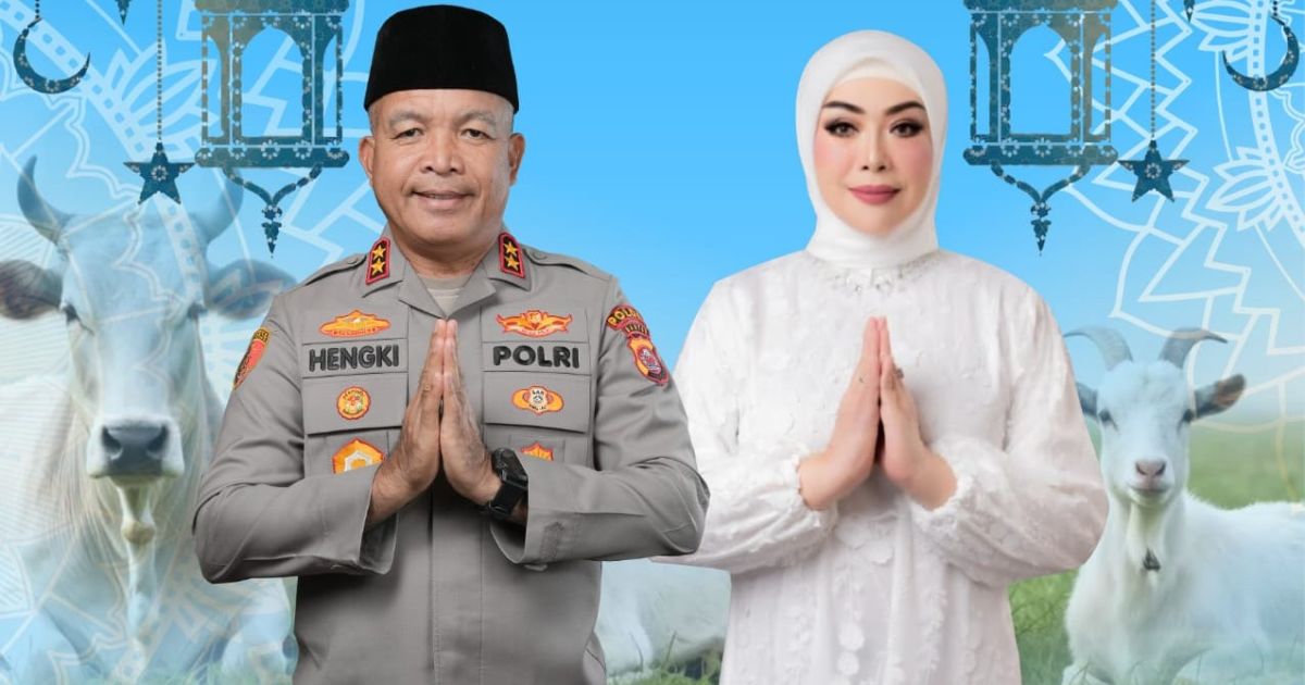 Kapolda dan Wakapolda Banten Ajak Masyarakat Maknai Idul Adha dengan Keikhlasan dan Kepedulian