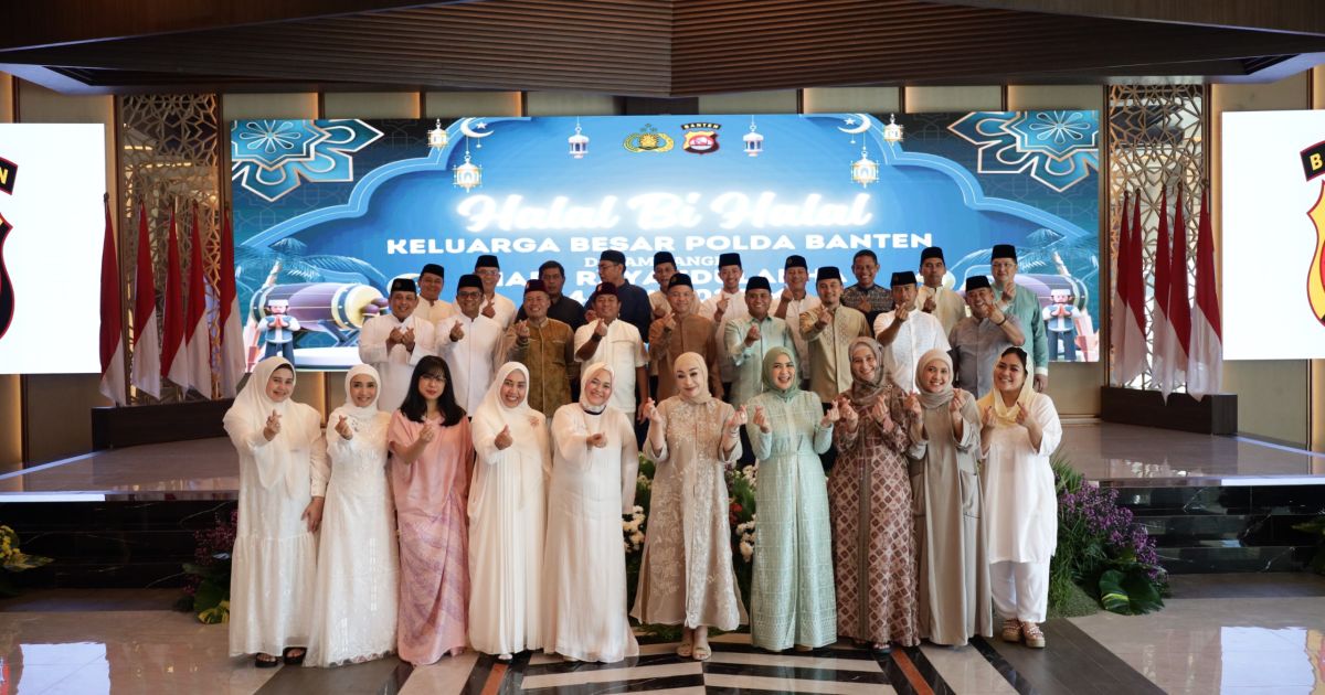 Halal Bihalal Idul Adha 1447 H, Polda Banten Perkuat Soliditas dan Semangat Pengabdian