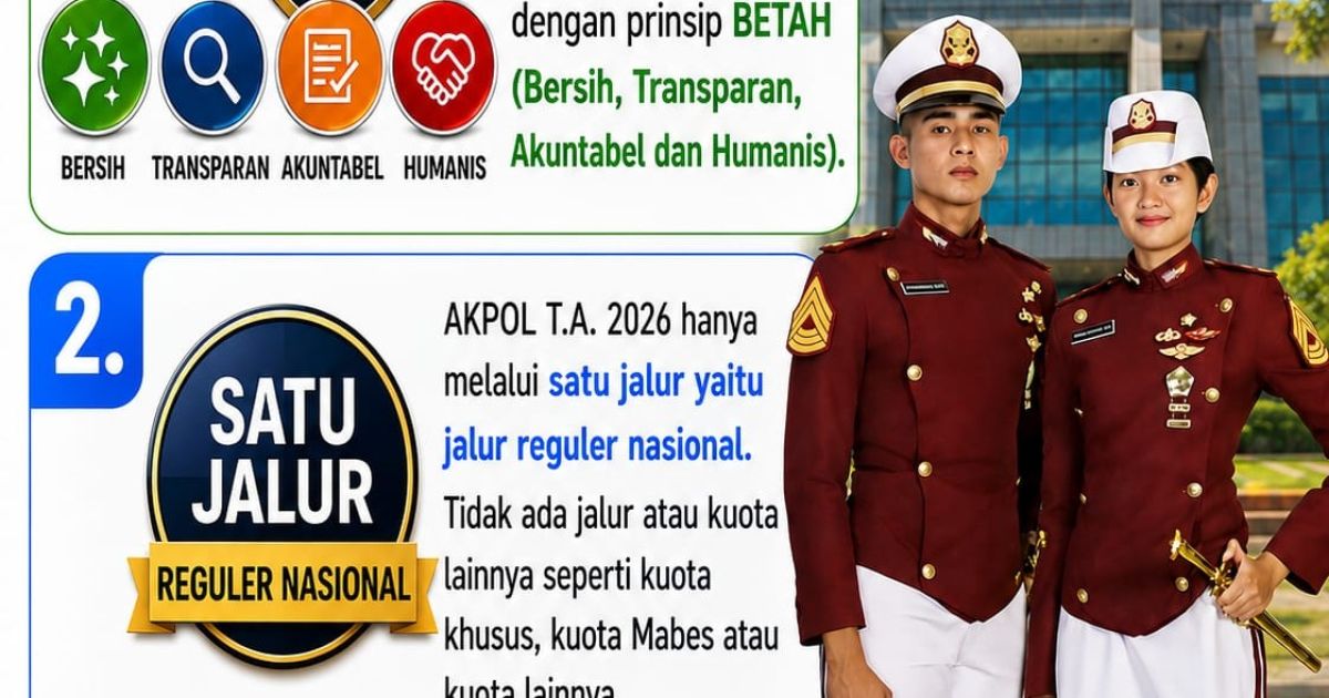 Polda Banten Tegaskan Rekrutmen Taruna Akpol 2026 Tanpa Jalur Khusus, Kelulusan Murni Berdasarkan Kemampuan