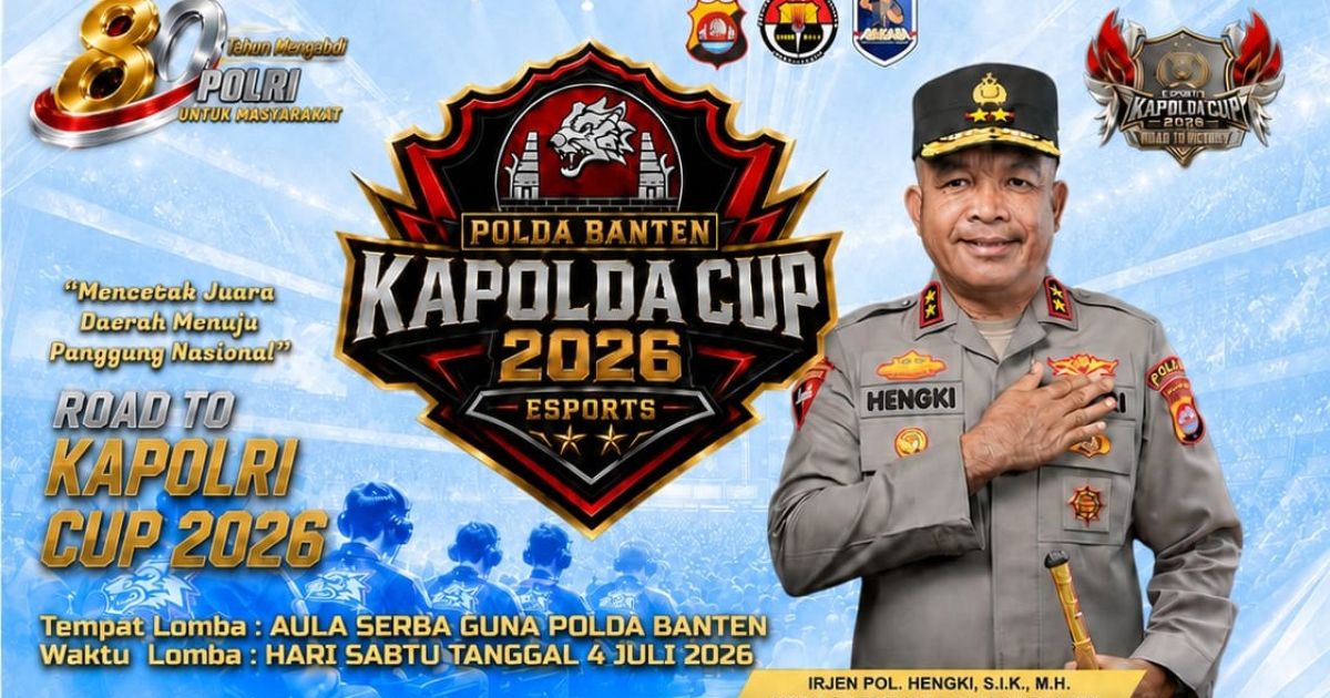 Kapolda Cup 2026 Siap Digelar, Polda Banten Jaring Atlet Esports Terbaik Menuju Kapolri Cup
