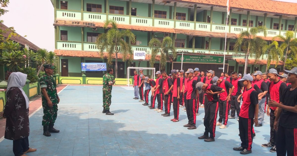 Tanamkan Jiwa Nasionalisme dan Disiplin, SMKS Insan Mulya Kibin Bekali 156 Siswa dengan Wawasan Kebangsaan dan PBB