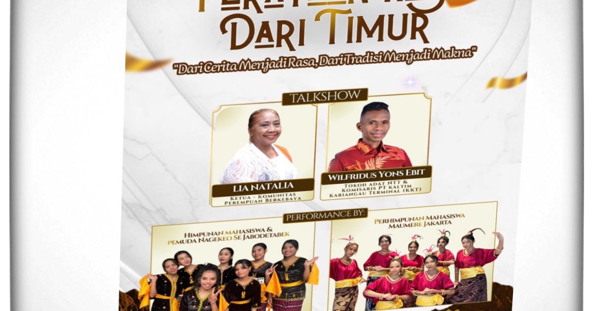 Festival Perayaan Rasa dari Timur Hadirkan Pesona NTT di Kemang Jakarta
