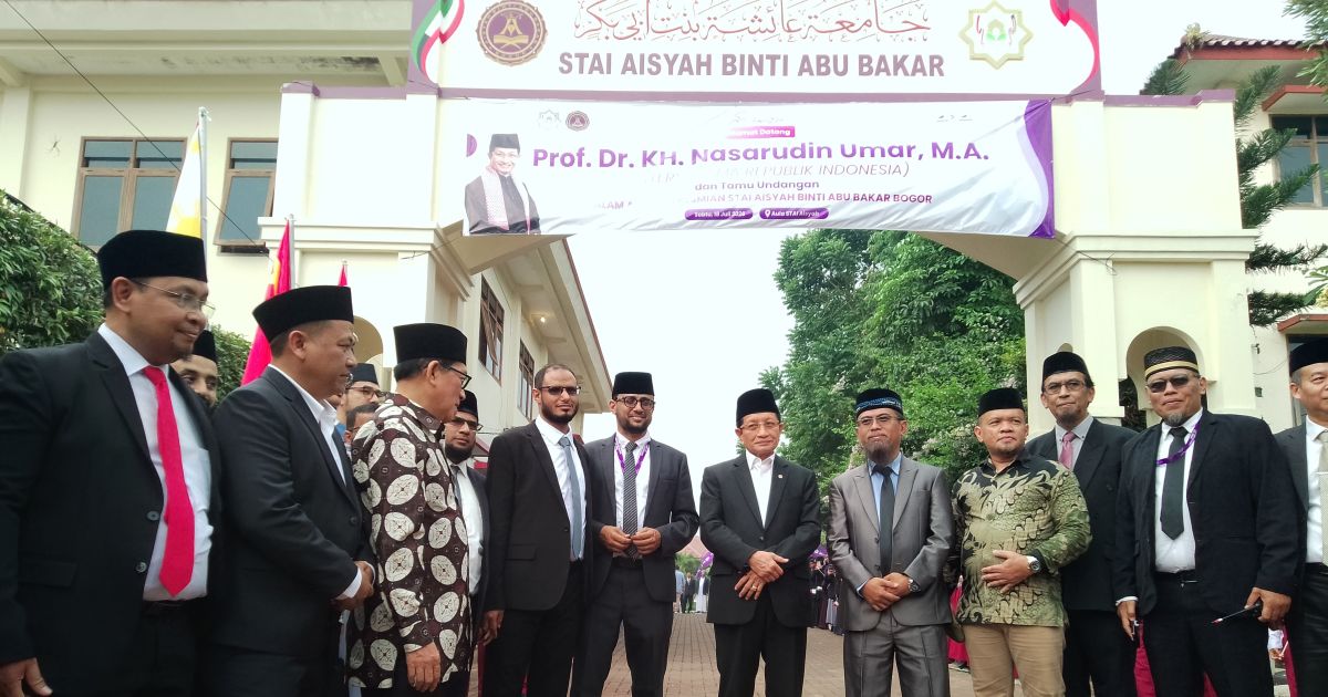 Menteri Agama Resmikan STAI Aisyah, Kampus Internasional Khusus Muslimah Pertama di Indonesia