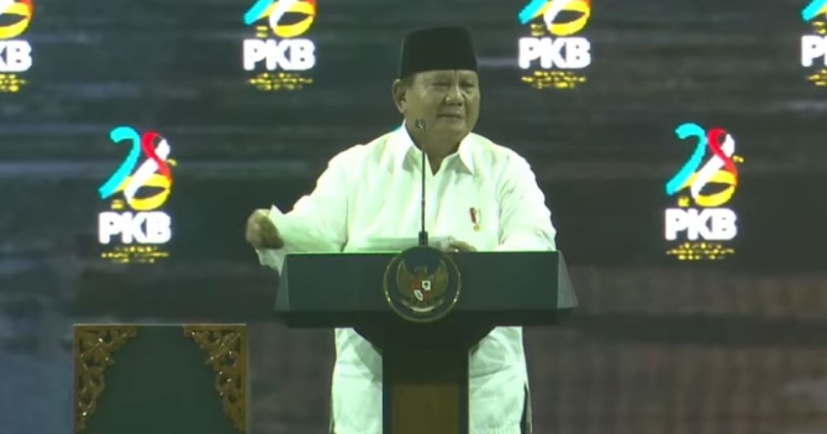 Prabowo Tegaskan Tak Anti Kritik, Begini Makna Londo Ireng di Harlah PKB