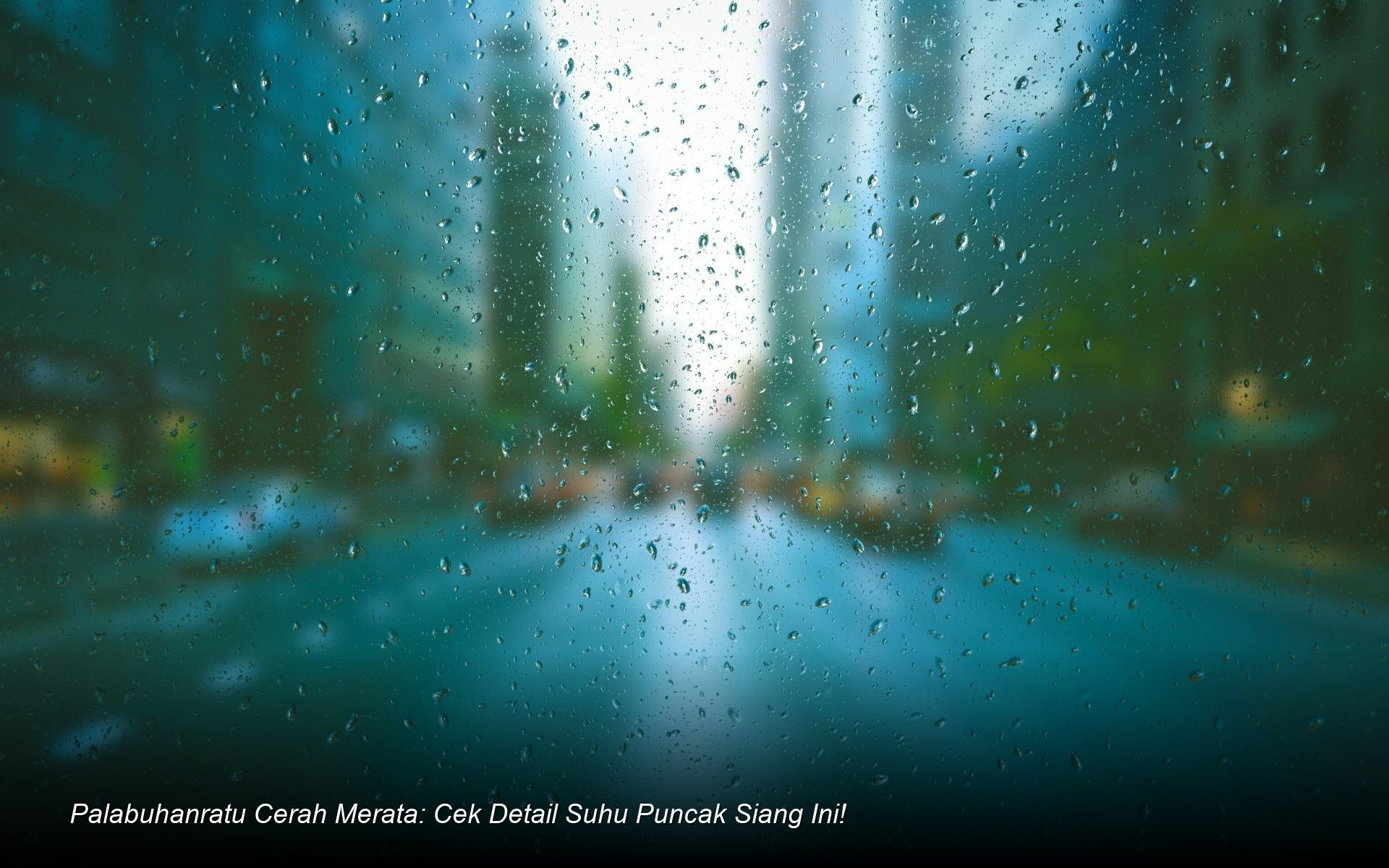 Palabuhanratu Cerah Merata: Cek Detail Suhu Puncak Siang Ini!