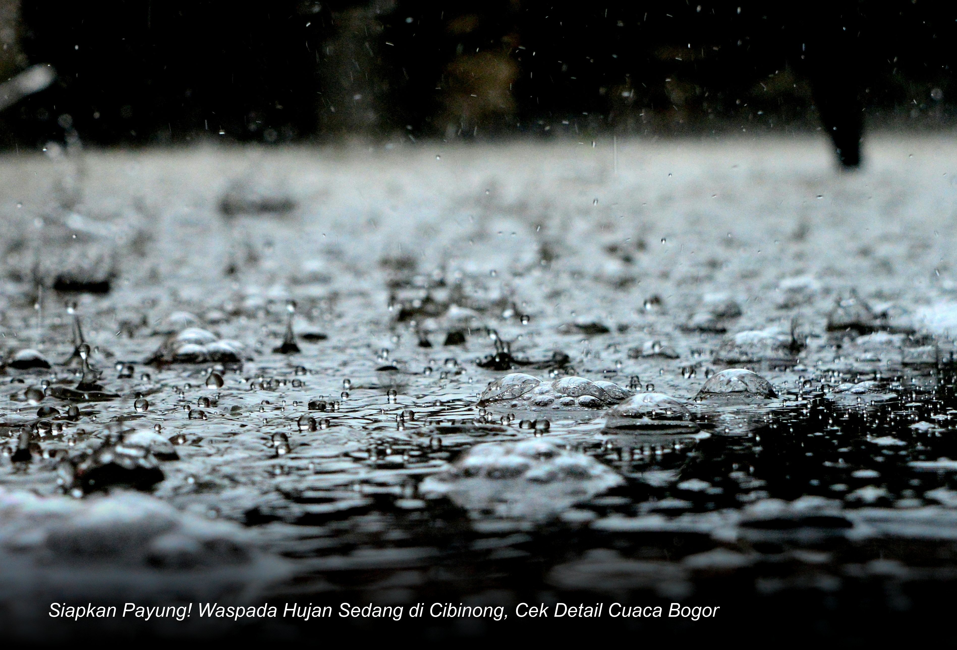 Siapkan Payung! Waspada Hujan Sedang di Cibinong, Cek Detail Cuaca Bogor