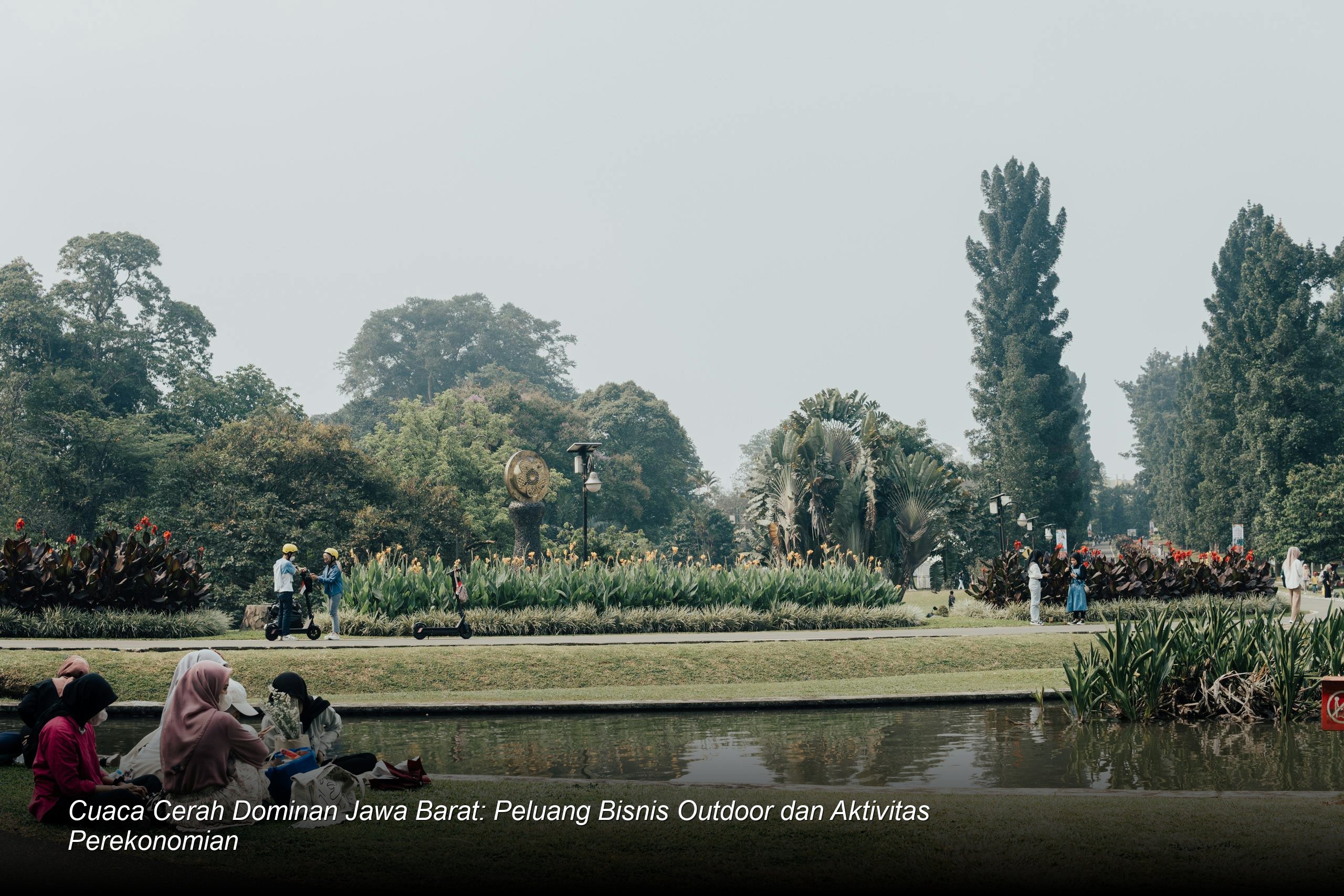 Cuaca Cerah Dominan Jawa Barat: Peluang Bisnis Outdoor dan Aktivitas Perekonomian