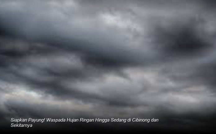 Cuaca Wilayah Kabupaten Bogor dan Sekitarnya