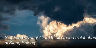 Cuaca Wilayah Kabupaten Sukabumi dan Sekitarnya