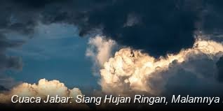 Cuaca Wilayah Jawa Barat dan Sekitarnya