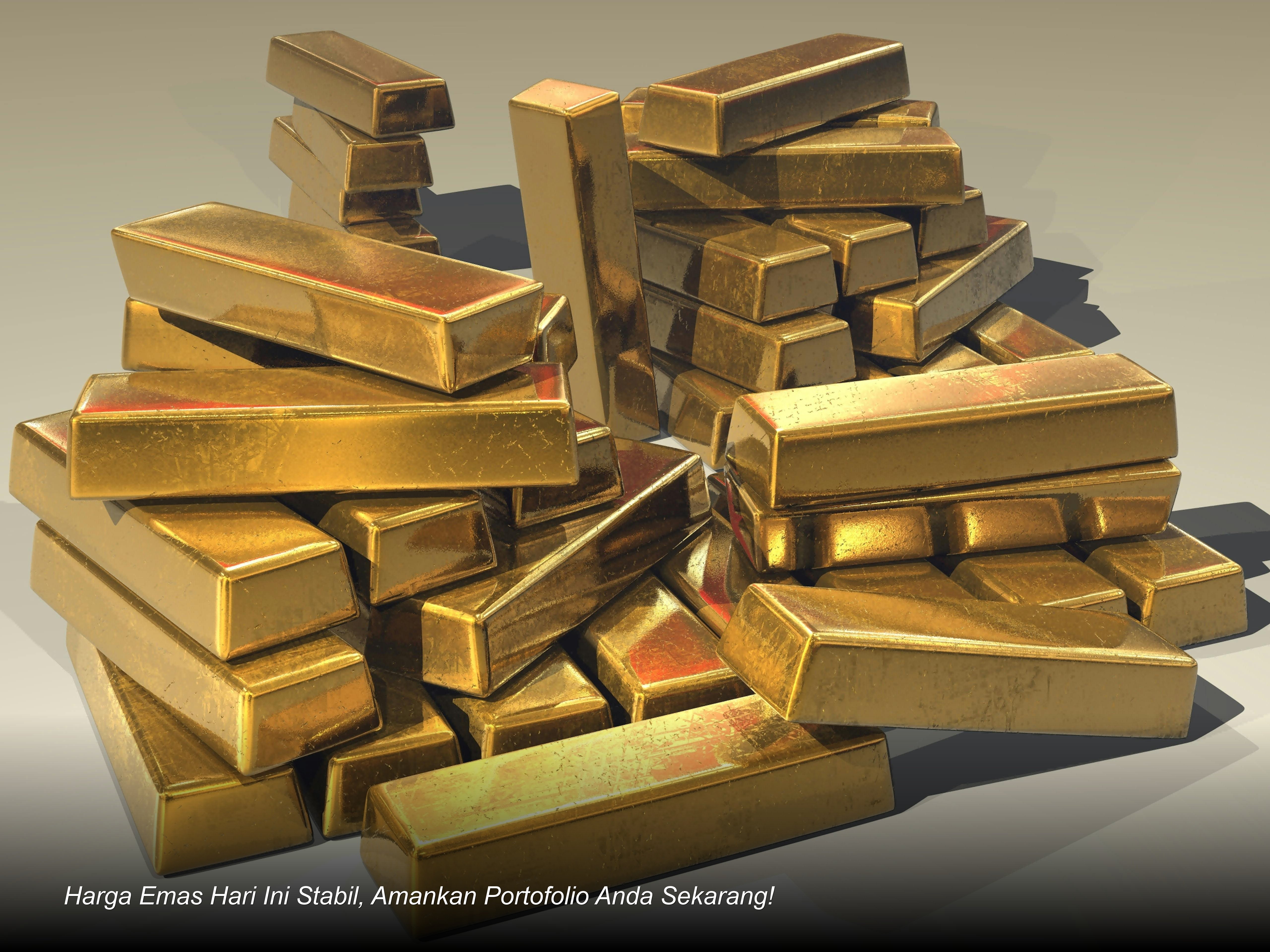 Harga Emas Hari Ini Stabil, Amankan Portofolio Anda Sekarang!