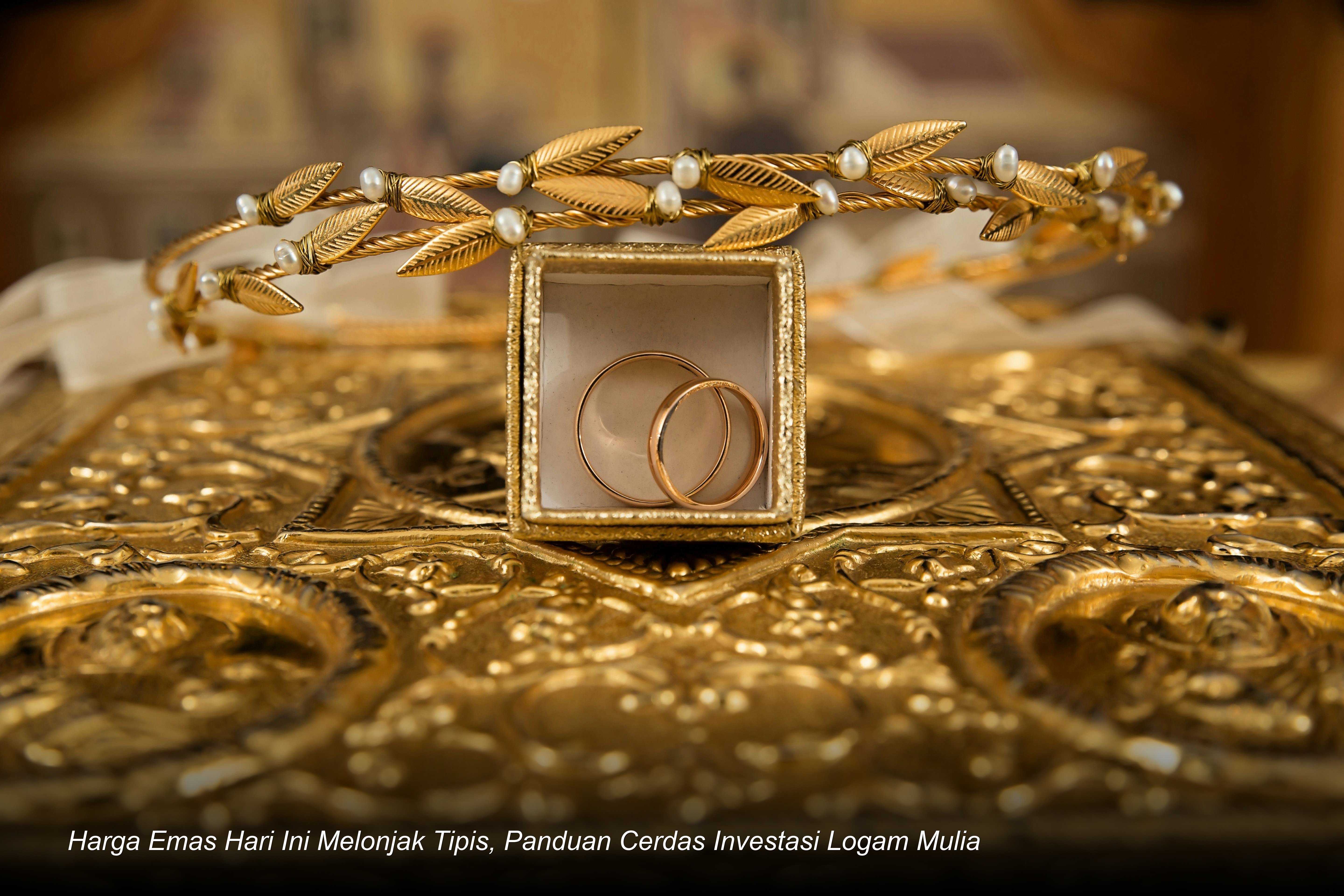 Harga Emas Hari Ini Melonjak Tipis, Panduan Cerdas Investasi Logam Mulia