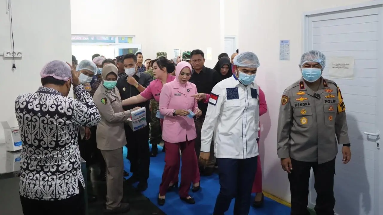 Polres Cilegon Resmikan Dua Satuan Pelayanan Pemenuhan Gizi di Cibeber dan Grogol