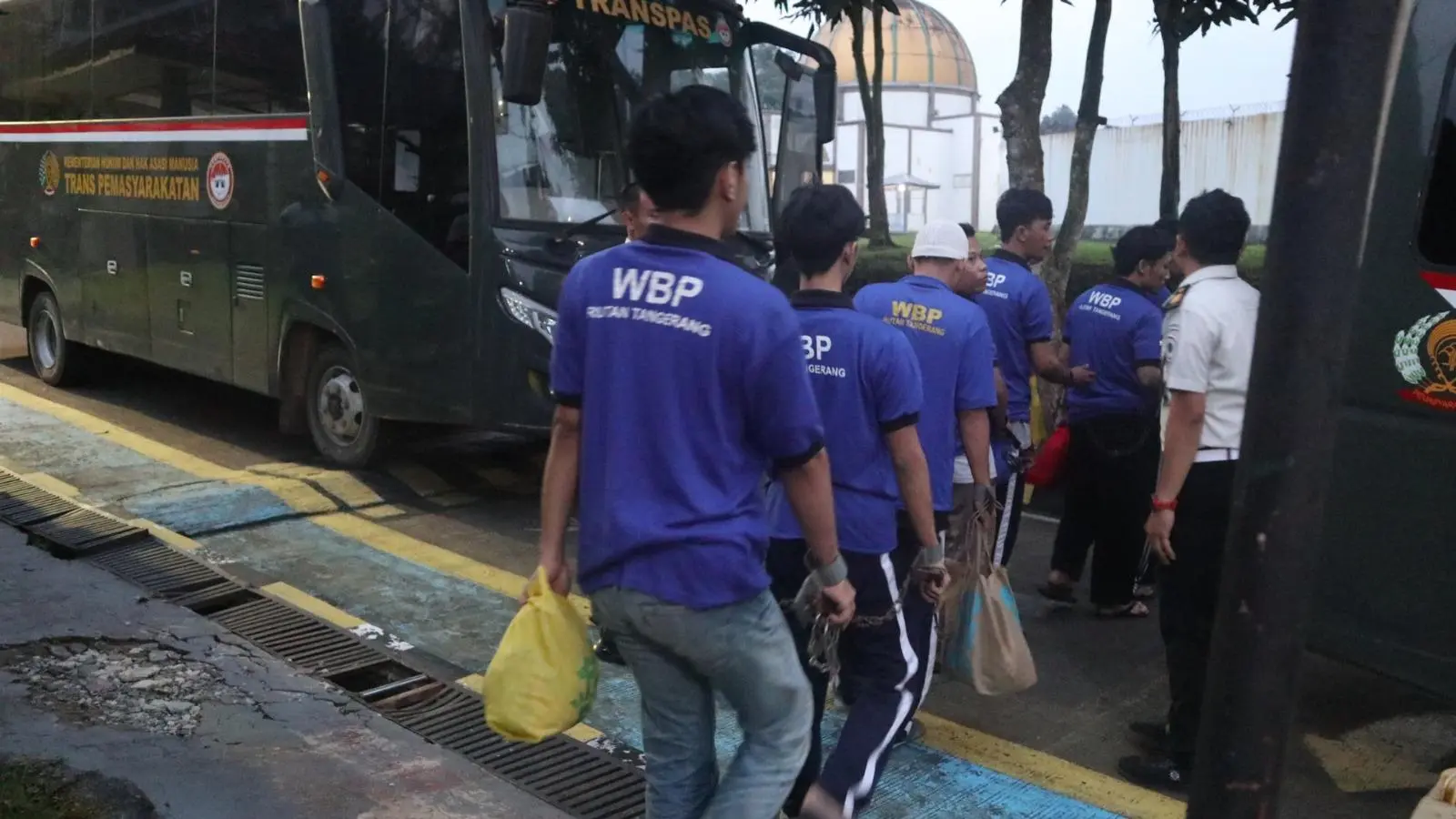 Rutan Kelas I Tangerang Mutasi 52 Warga Binaan ke Lapas Cilegon dan Tangerang