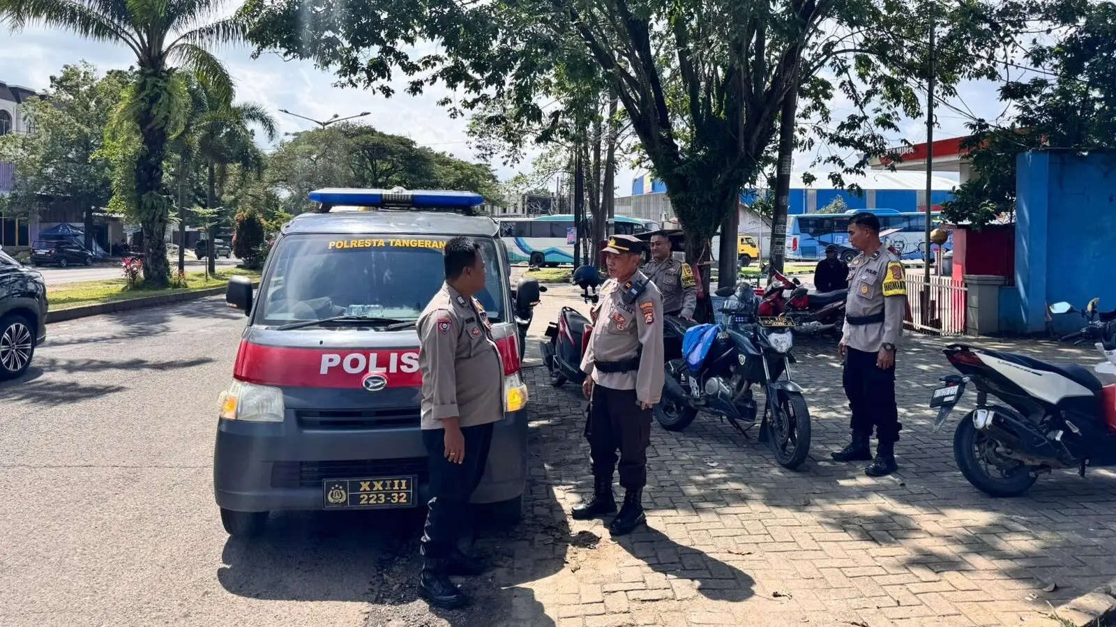 Polsek Cikupa Tertibkan Debt Collector dalam Operasi KRYD di Tangerang