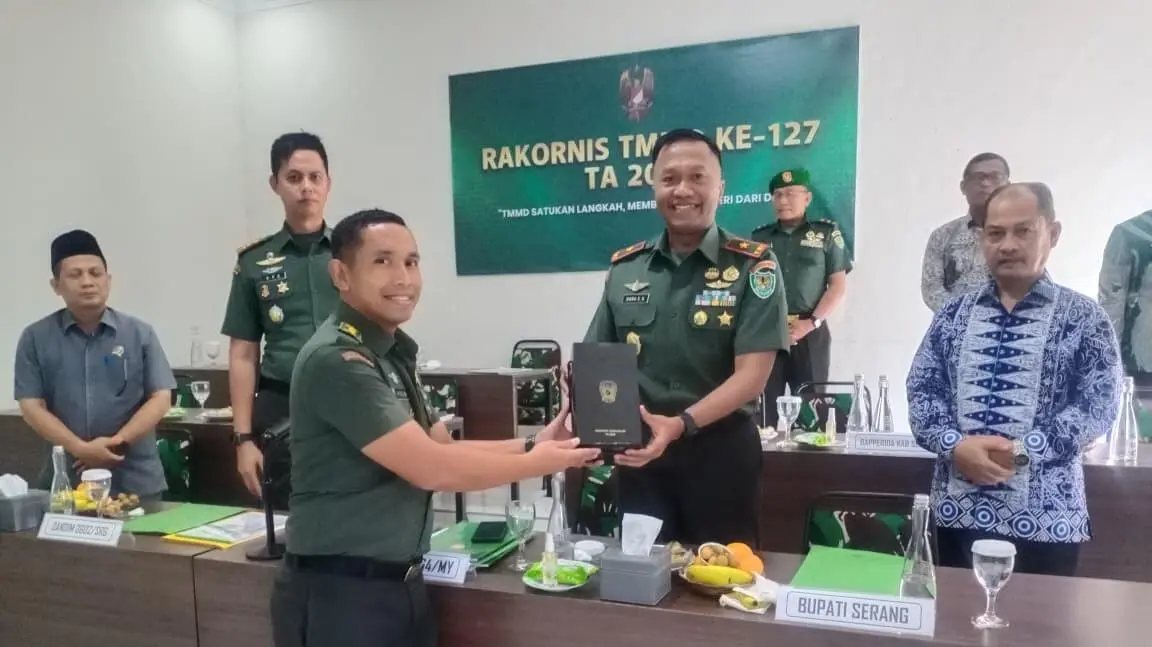 Kodim 0602 Serang Bangun Infrastruktur dan Ketahanan Pangan Desa Sukamenak Melalui TMMD 127