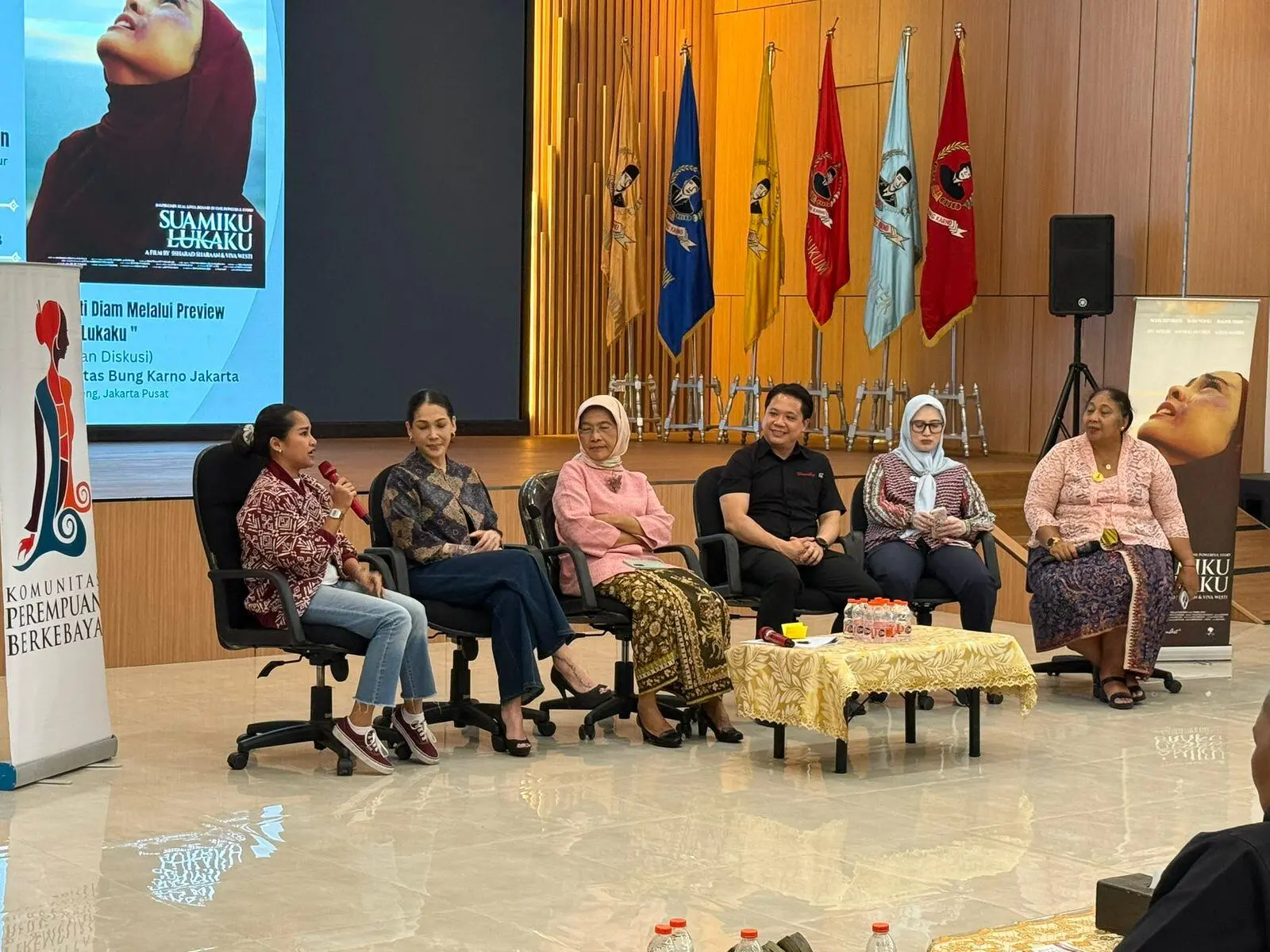 UBK Hadirkan Diskusi dan Preview Film Suamiku Lukaku untuk Lawan KDRT