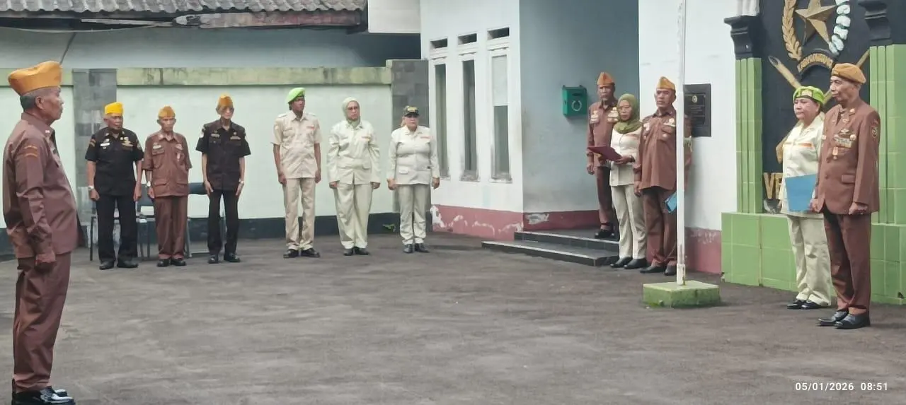 LVRI Kota Bogor Gelar Upacara HUT ke-69, Serukan Persatuan Bangsa