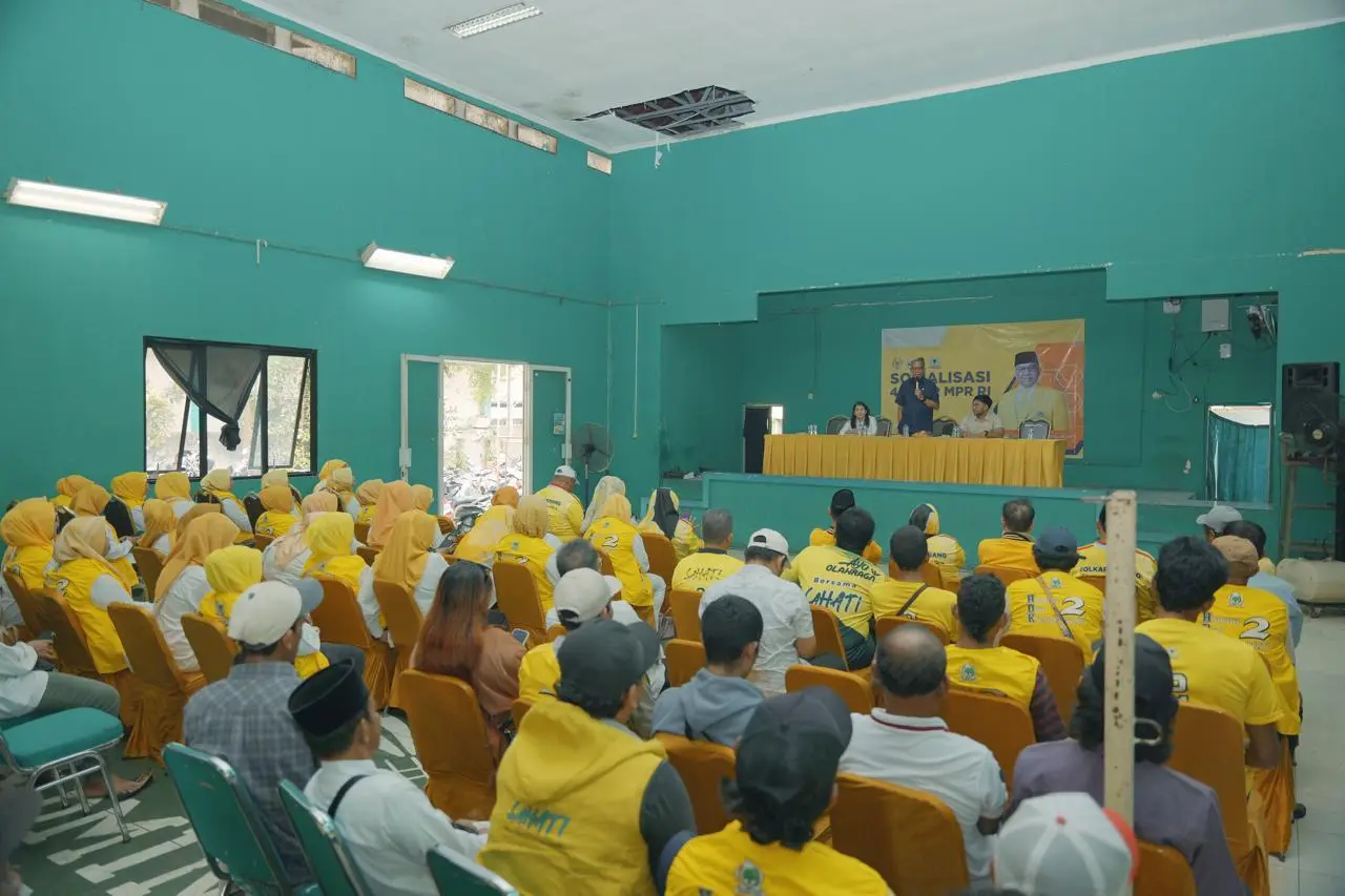 Anggota MPR RI Gelar Sosialisasi Empat Pilar di Pondok Cabe Tangerang Selatan