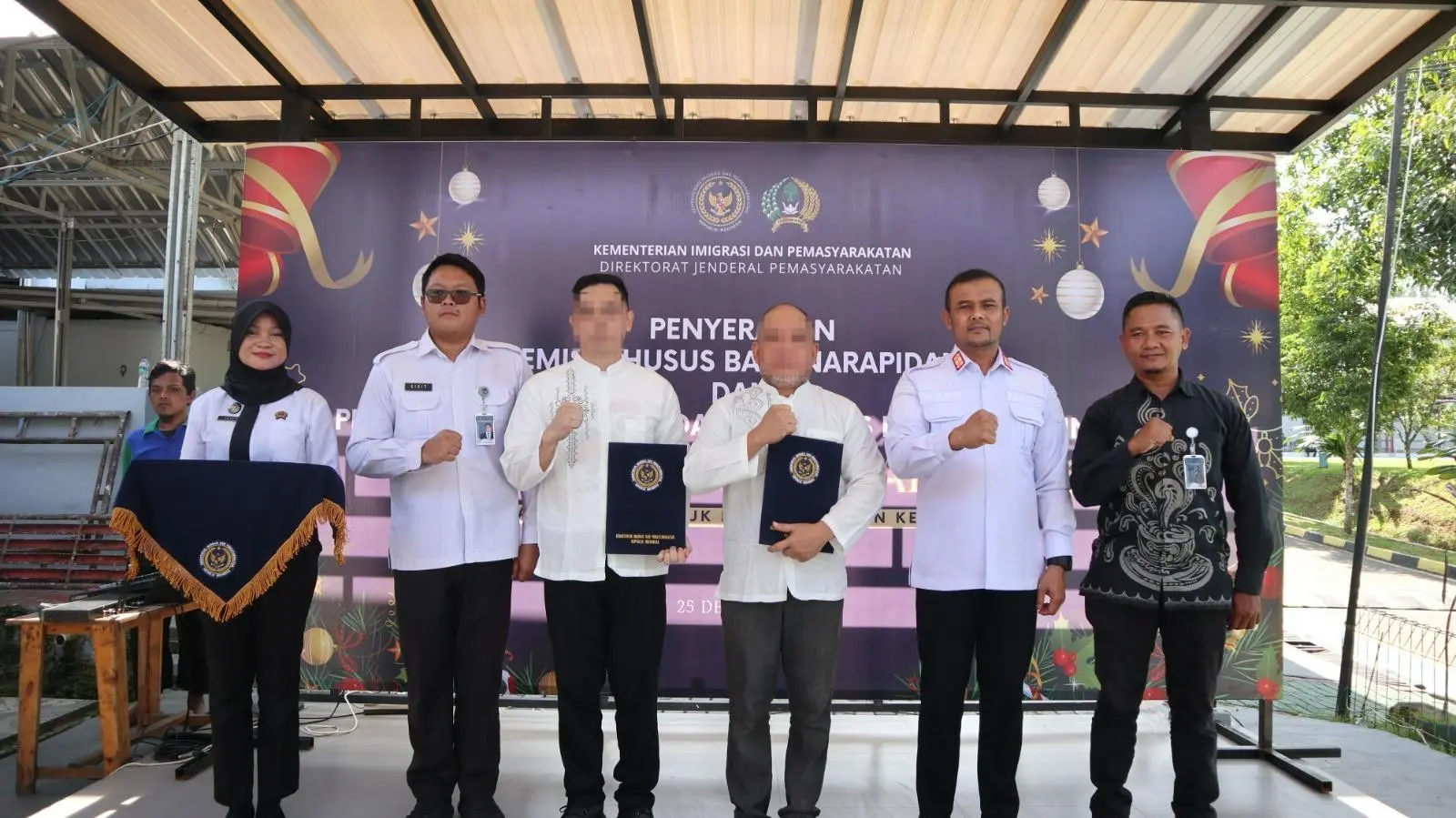 Rayakan Natal 2025, 17 Warga Binaan Rutan Kelas I Tangerang Terima Remisi Khusus