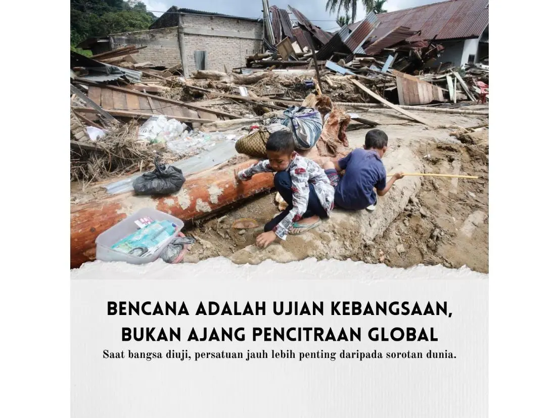 Bencana Sumatera: Pentingnya Persatuan Nasional di Tengah Krisis