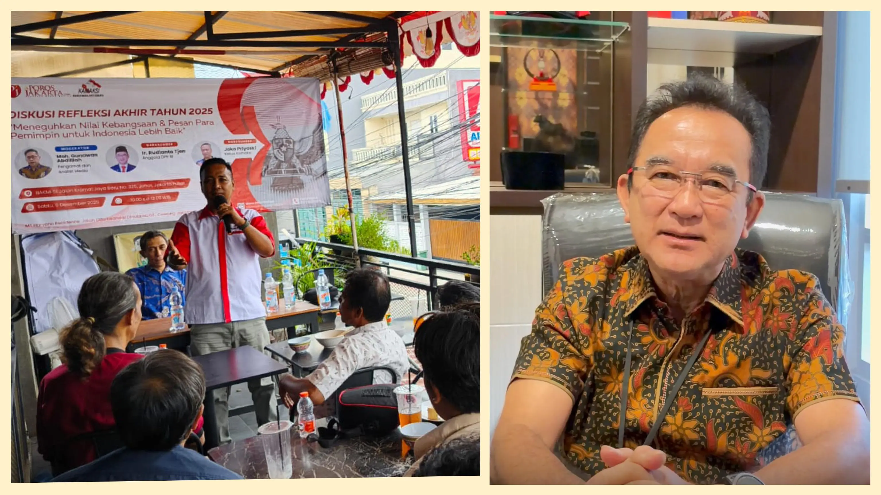 Soal Refleksi Akhir Tahun 2025, Anggota DPR Rudianto Tjen: Mari Sambut Masa Depan Lebih Baik