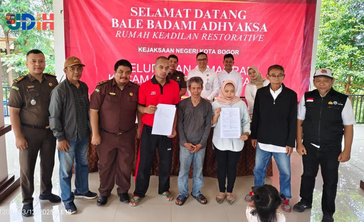 Fondasi Restoratif Justice di Kota Bogor Makin Kokoh: Kejari dan Pemkot Sinergikan 