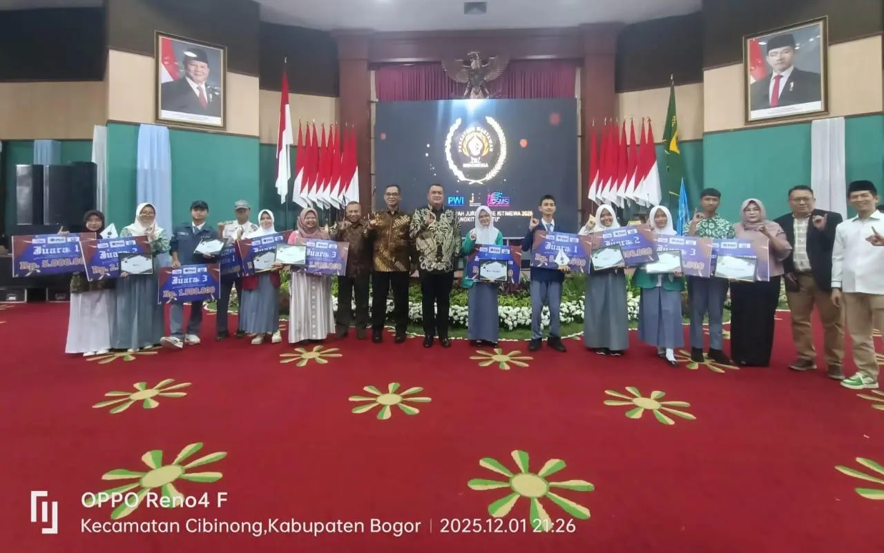 PWI Kabupaten Bogor Rayakan Anugerah Jurnalistik Istimewa 2025