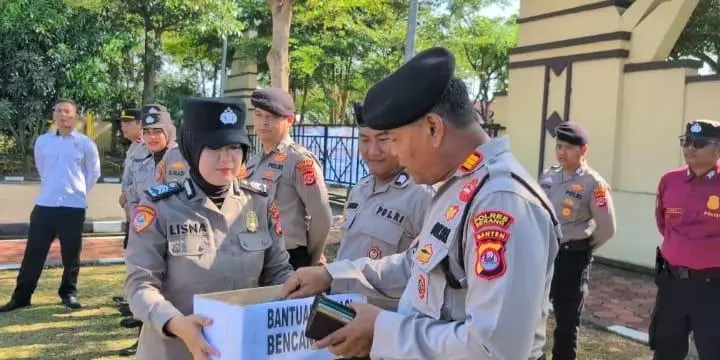 Langkah Spontan Kapolres Serang: Dalam Hitungan Menit, Rp18 Juta Terkumpul untuk Korban Bencana