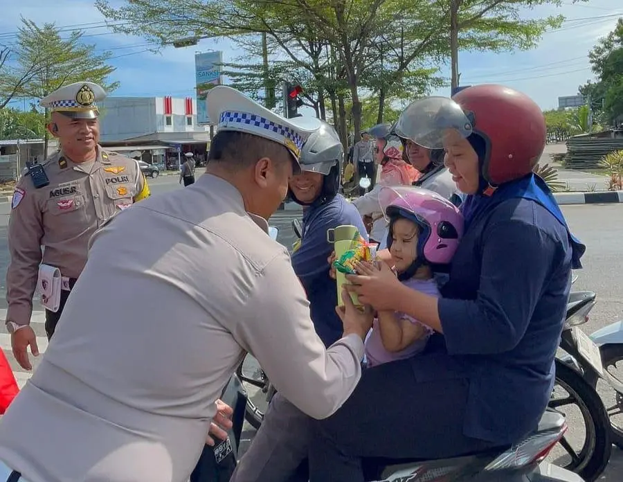 Hari ke-11 Operasi Zebra Maung 2025, Satlantas Polresta Serang Kota Gencarkan Penertiban di Dua Titik Utama