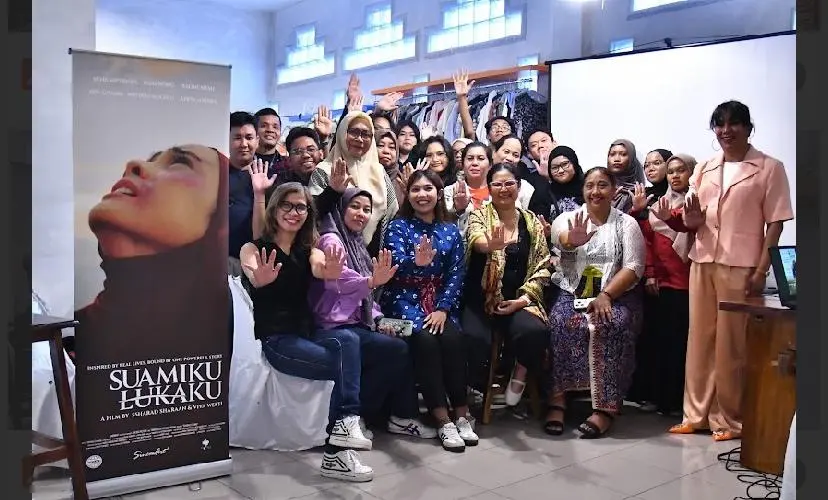 Diskusi Film Suamiku, Lukaku: Perempuan Tolak KDRT di Medan