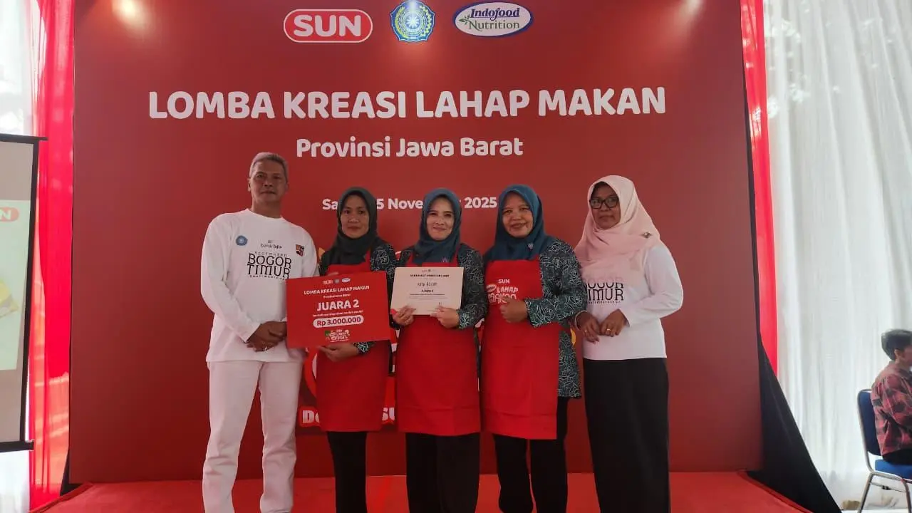 Kecamatan Bogor Timur Raih Juara 2 Lomba LAHAP Jawa Barat