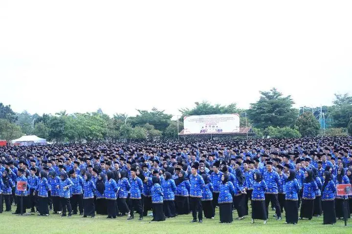 Acara Seremonial PPPK Paruh Waktu di Cibinong