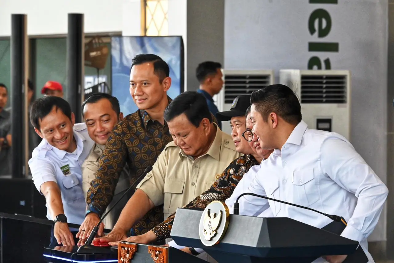 Presiden Prabowo Resmikan Stasiun Tanah Abang Baru, Simbol Modernisasi Layanan Publik