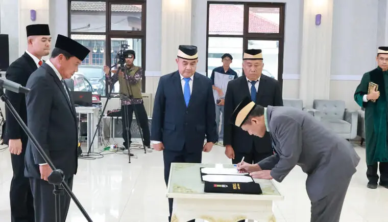Bupati Maesyal Lantik Pejabat Baru di Kabupaten Tangerang