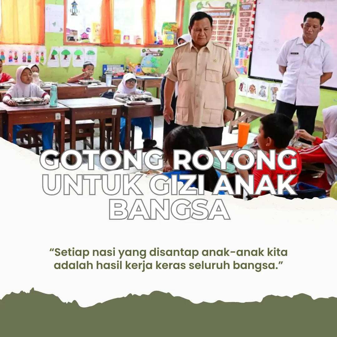 Pemerintah Bentuk Tim Koordinasi Program Makan Bergizi Gratis