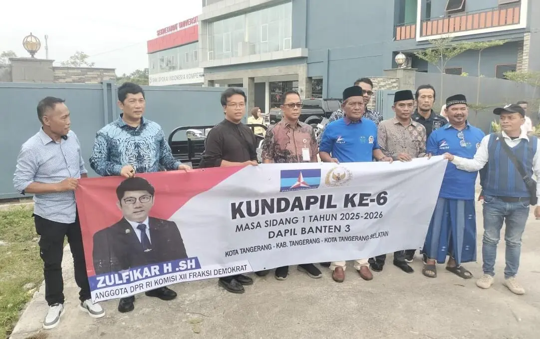 Wartawan Dihalangin Meliput Kunjungan Zulfikar di Tangerang