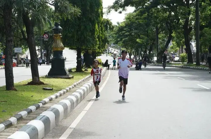 Uji Coba Car Free Day Tegar Beriman, Cibinong Menuju Kota Sehat