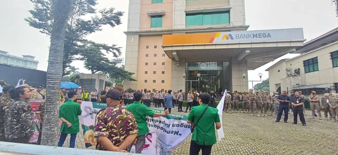 GP Ansor Gelar Aksi Protes di Bogor: Seruan Boikot Bank Mega