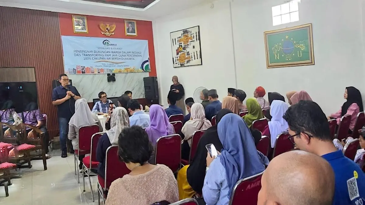 Begini Saat Diskusi Komwaja dan PAM JAYA Soal Percepatan Air Bersih di Jakarta