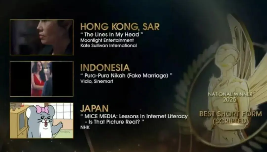 ‘Pura-Pura Nikah’ Raih Penghargaan National Winner for Best Director di Asian Academy Creative Awards 2025