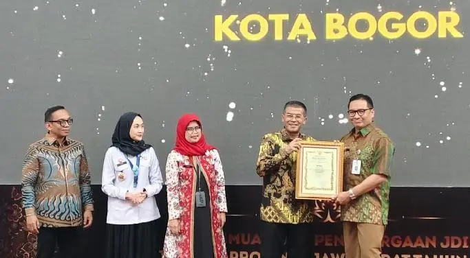 JDIH Kota Bogor Raih Penghargaan Kinerja Terbaik Se-Jawa Barat 2025