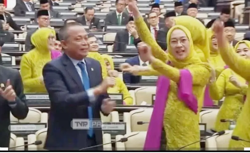 Aksi Joget Anggia Erma Rini di Sidang Tahunan MPR Tuai Kontroversi