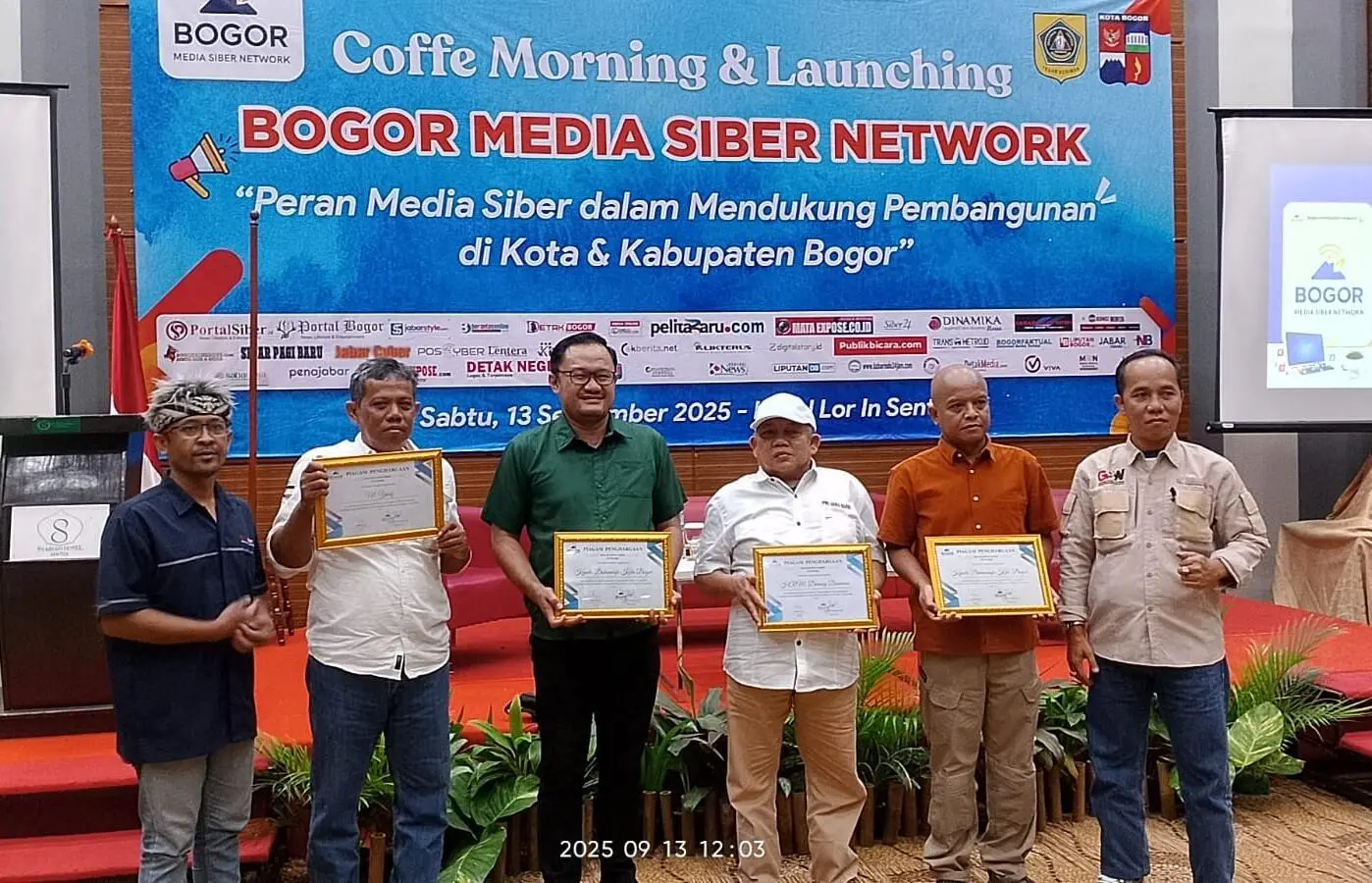 Bogor Media Siber Network Dideklarasikan, 40 Media Bersatu Lawan Hoaks